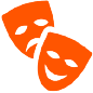 Icon de teatro